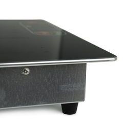 Bếp từ đôi Kalpen IK6 4000W kính viền nhôm