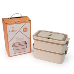 Hộp cơm 2 tầng Inox 304 Kalpen AR10 1.9L