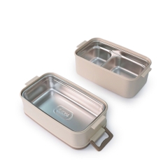 Hộp cơm 2 tầng Inox 304 Kalpen AR10 1.9L