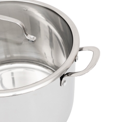 Nồi luộc gà Inox 304 liền khối Kalpen Kazler KZ30 30cm
