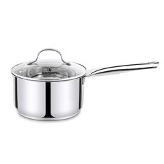 Quánh Inox chống dính 5 lớp đáy Kalpen Lermat L16 16cm