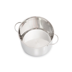 Bộ nồi chảo 4 món Inox 5 lớp đáy Kalpen Lermat L2Pro 18-22-26cm