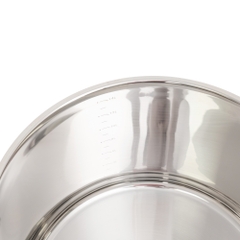 Nồi luộc gà Inox 5 lớp đáy kèm xửng Kalpen L30Pro 30cm