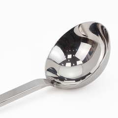 Muôi canh Inox 304 cán dài nguyên khối Kalpen MCD