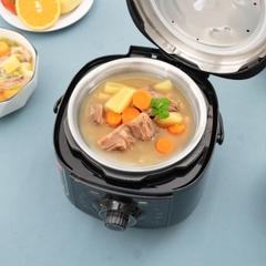 Nồi áp suất điện lòng nồi Inox 304 Kalpen P7 3L