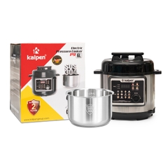 Nồi áp suất điện lòng nồi Inox 304 Kalpen P9 6L