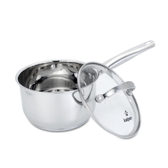 Quánh Inox chống dính 5 lớp đáy Kalpen Lermat L16 16cm