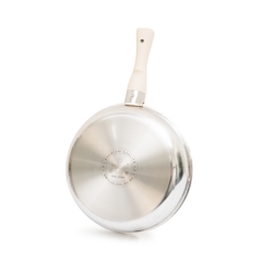 Bộ nồi chảo 3 món Inox 304 liền khối cán rời Kalpen TA1 16-20 chảo 26cm