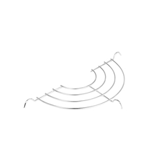 Vỉ gác chảo Inox Kalpen size 18-20-24-26-28cm