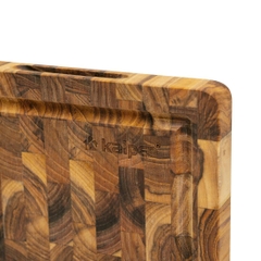Thớt thái chữ nhật gỗ Teak Kalpen - T7