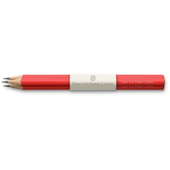 Bút Chì Graf Von Faber-Castell Pocket Pencils Guilloche India Red X3