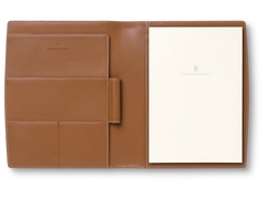Sổ Da Graf Von Faber-Castell Writing Case A5 Epsom Cognac Brown