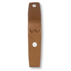 Bao Da 2 Bút Graf Von Faber-Castell Standard Case with Magnetic Epsom Cognac Brown