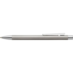Bút Bi Faber-Castell Neo Slim Stainless Steel Silver Matte