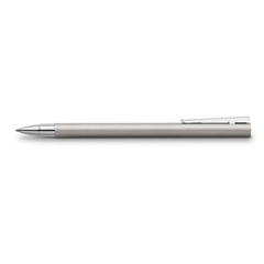 Bút Dạ Bi Faber-Castell Neo Slim Stainless Steel Silver Matte