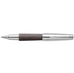 Bút Dạ Bi Faber-Castell E-Motion Pearwood Chrome Black