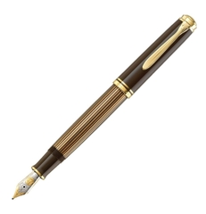 Bút Máy Pelikan Souveran M800 Brown Black Special Edition