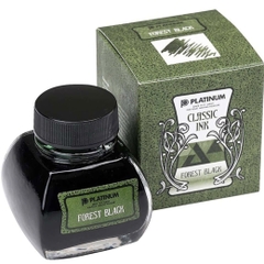Lọ Mực Platinum Classic Ink Forest Black 60ml