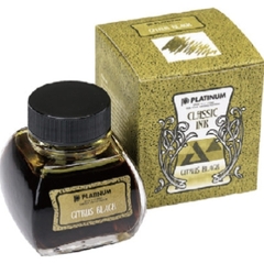 Lọ Mực Platinum Classic Ink Citrus Black 60ml