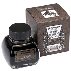 Lọ Mực Platinum Classic Ink Sepia Black 60ml