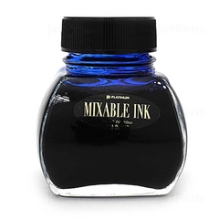 Mực Platinum Mixable Ink Aurora Blue 60ml