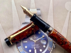 Bút Máy Aurora Optima 365 Tortoiseshell Brown Limited Edition