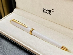 Bút Bi Montblanc Pix White Gold Trim MB117659