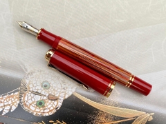 Bút Máy Pelikan Souveran M600 Tortoiseshell Red Special Edition