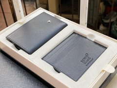 Set quà tặng ví da Montblanc Meisterstuck Selection Gift Set Business Card Holder & Pocket 6CC