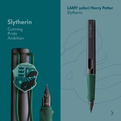 Bút Máy Lamy Safari x Harry Potter Slytherin (Special Edition 2025)