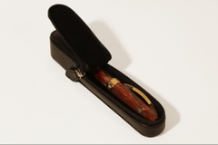 Bao Đựng 1 Bút Visconti 1-Pen Leather Pouch Black