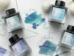 Set Mực Sailor Manyo Dual Shading 20ml x 4 Color