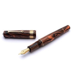 Bút Mực Leonardo Officina Italiana MZG Masterpiece Ebonite Flame Limited Edition