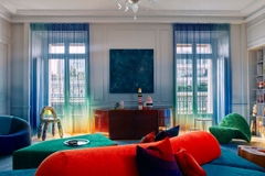 Căn hộ Haussmannian - Hòa mình trong Bức Tranh Sống Đầy Màu Sắc của Đá Quý