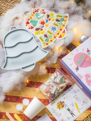 Bộ kit tự làm tranh khảm gốm Chuông Giáng Sinh