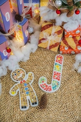 Bộ tự làm tranh khảm gốm Candy Cane