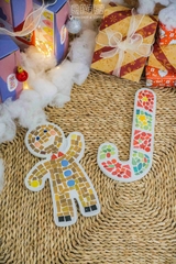 Bộ tự làm tranh khảm gốm Candy Cane