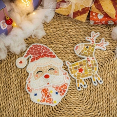 Bộ tự làm tranh ghép gốm ông già Noel
