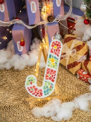 Bộ tự làm tranh khảm gốm Candy Cane