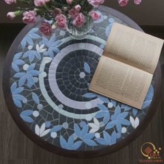 Bàn trà, cafe bằng Gốm Mosaic - Họa tiết Yên Lam