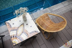 Bàn trà, cafe bằng Gốm Mosaic
