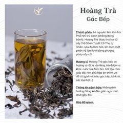 Trà Phổ Nhĩ Gác Bếp (Hoàng Trà Gác Bếp) Hảo Hạng Hộp 60g