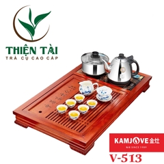 Bộ Bàn Trà Ấm Điện Chính Hãng Kamjove V-513