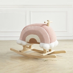 Ghế bập bênh cầu vồng cao cấp - Rainbow Rocking Chair
