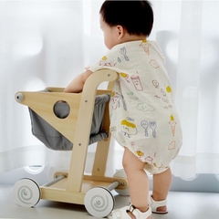 Xe gỗ tập đi trẻ em Hàn Quốc cao cấp | Baby Walker