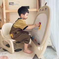 Bộ bàn ghế tập vẽ trẻ em cao cấp | Drawing Table