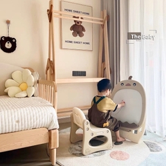 Bộ bàn ghế tập vẽ trẻ em cao cấp | Drawing Table