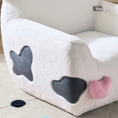 Ghế bò sữa cho trẻ em, lông mềm cao cấp | Dairy Cow Chair