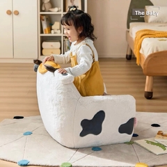 Ghế bò sữa cho trẻ em, lông mềm cao cấp | Dairy Cow Chair