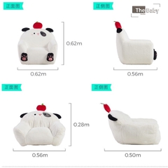 Ghế bò sữa cho trẻ em, lông mềm cao cấp | Dairy Cow Chair